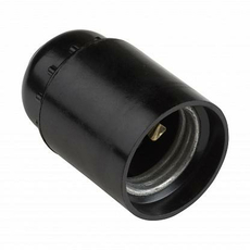 Патрон для лампы ULH-01-Е27-Bakelite подвесной. Карболитовый Е27 11020 Uniel