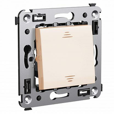 Инвертор перекрестный одноклавишный Avanti скрытой установки в стену (сх.7) Ванильная дымка 4405123 DKC