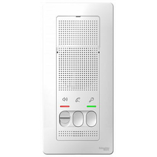 Домофон (переговорное устройство) BLANCA настенный монтаж 4,5В белый BLNDA000011 Schneider Electric
