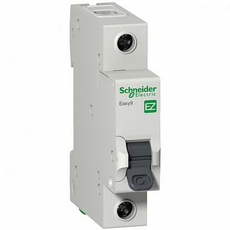 Автоматический выключатель модульный Schneider Electric EASY9 однополюсный 1п 63А C 4,5кA AC (перемен.) (EZ9F34163)