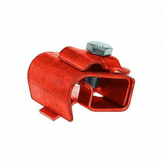 Держатель проводника круглого 8-10 мм для желоба водостока, медь 91080 EZETEK