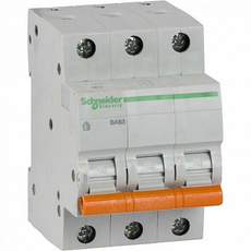 Автоматический выключатель модульный Schneider Electric ВА63 3п 32А C 4,5кA (11226)