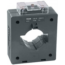 трансформатор тока 1000/5 класс точности 0,5 ТТИ-60 (без шины) 10 ВА (ITT40-2-10-1000) IEK