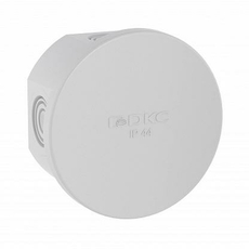 Коробка распределительная открытой установки d65мм глубина 35мм с кабельными вводами, IP44, 4 ввода код 53500 DKC