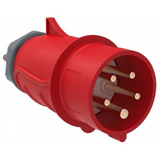 Вилка ССИ-025 MAGNUM переносная 32А 6ч/200/346-240/415В 3Р+РЕ+N IP44 (PSN02-032-5) IEK