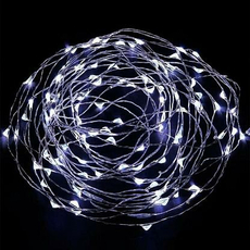 Гирлянда светодиодная Нить 1,9 м 20 Led Белый свет IP20 LDM020W-BO на батарейках 2xCR2032 4690601042118 SHLIGHTS