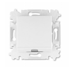 Вывод кабельный Levit скрытой установки механизм с накладкой белый 2CHH480034A6003 ABB