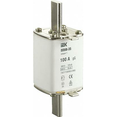 Плавкая вставка предохранителя 100А габарит 1 ППНИ-35 (DPP30-100) IEK