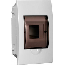 Бокс ЩРВ-П 4 модуля встраиваемый пластик IP41 (MKP12-V-04-40-20) IEK