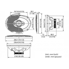 Колонки Kenwood KFC-PS6986