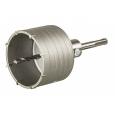 КОРОНКА ПО БЕТОНУ твердосплавная ударная 82 мм SDS- Plus "ПРОФИ" ПРАКТИКА 035-189