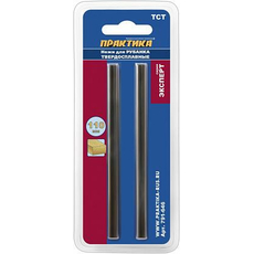 Нож для рубанка 110 мм х 5,5 мм, твердосплавный (TCT), (2 шт) для рубанков 110 мм (Elitech и др.) 791-646 ПРАКТИКА