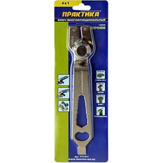 Ключ для планшайб регулируемый 15-52 мм, для УШМ 4 в 1, серия Профи ПРАКТИКА 777-017