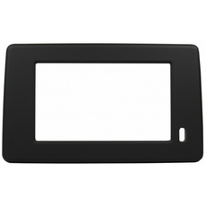 Рамка для Renault Arkana 19+ 2DIN черная Soft-touch