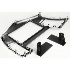 Рамка для Chevrolet Cruze 09-12 2din Silver (крепеж) Аналог RCV-N08S (11-407)