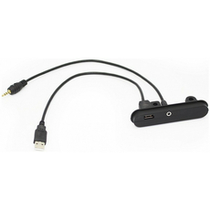 Рамка для Toyota 2din (вспомогательные вставки с USB/AUX входом) Ksize RP-TYUNUSB