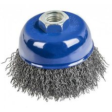 Кордщетка для УШМ 75 мм; М14 чашеобразная мягкая ПРАКТИКА 032-430