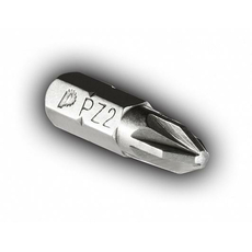 Бита магнитная для шуруповерта "Профи" PZ-2х25мм (2шт), блистер ПРАКТИКА 035-615
