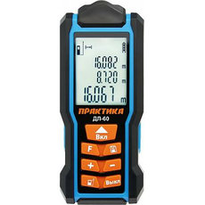 Дальномер лазерный дальность 0,05-60 м; точность 1,5 мм ДЛ- 60 ПРАКТИКА 649-394