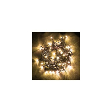 Гирлянда Нить 10м+1,5м 100LED, теплый свет 2700К, контроллер, зеленый шнур IP20 CL05 32304 Feron