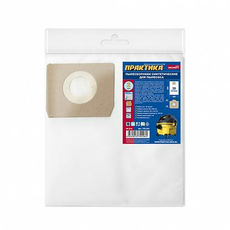 Мешок для пылесоса № 014 для HAMMER, PIT, КОРВЕТ и др., до 30 л., синтетический , уп. 2 шт ПРАКТИКА 792-261