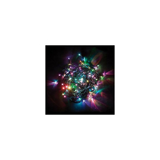 Гирлянда Нить 6м+1,5м 60LED, мульти свет, контроллер, зеленый шнур IP20 CL04 32296 Feron