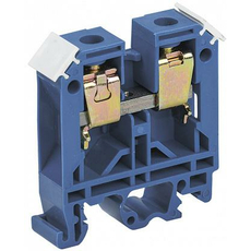 Клемма зажимная 16 мм.кв (JXB-100-Ноль) (ЗНИ-16 мм2) СИНИЙ (YZN10-016-K07) IEK