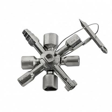 Ключ для электрошкафов универсальный (10 в 1) КОБАЛЬТ 792-926