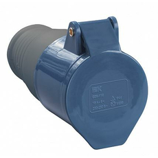 Розетка 223 переносная 2Р+РЕ 32А 220В IP44 (PSR21-032-3) IEK