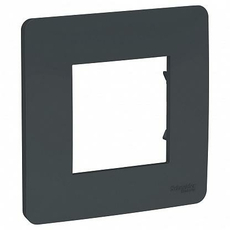 Рамка 1 пост Unica Studio антрацит NU200254 Schneider Electric
