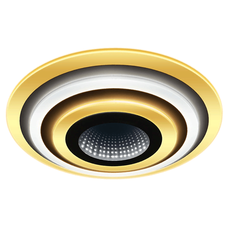 Люстра светодиодная CLL-52000/126W UFO NAPOLIi пультом дистанционного управления, 3D тоннель