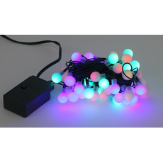 Гирлянда Нить ENIN - 15BM ЭРА LED Нить Шарики d15мм, 5 м мультиколор, 220V, (36/756) Б0047967