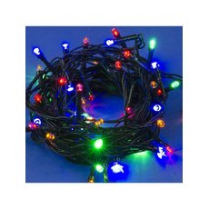 Гирлянда светодиодная Нить 2,8м 20 Led Разноцветный свет, с контроллером, зеленый провод ULD-S0280-020/DGA Multi IP20 11092 Uniel