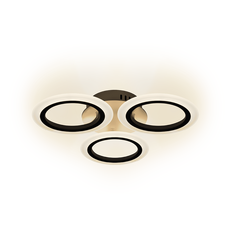 Люстра светодиодная CHL-52360/52W RIETI потолочная диммируемая с пультом дистанционного управления, 52 Вт REV Ritter 52360 4 2700/4200/6400 К