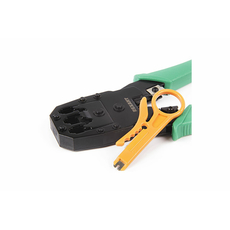 Инструмент (клещи) для обжима RJ45 RJ12 RJ11 (ht-200), заделка витой пары (ht-318М) REXANT 12-3441