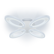 Люстра светодиодная CHL-52393/60W MONZA Ellipse с дистанционным управлением 2700/4200/6400K