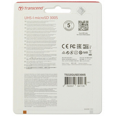 Micro SD 32GB Transcend (Class 10) (без адаптера)
