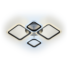 Люстра светодиодная потолочная CHL-52017/100W PALERMO диммируемая с пультом дистанционного управления 100Вт 52017 7 REV Ritter 2700/4200/6400 К