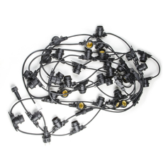 Гирлянда Нить 20 м + 1,5 м шнур, 80 патронов E27, шаг 25см, черный провод Belt-Light UDL-K111 80/E27/20M UL-00006441 Uniel