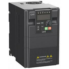 Преобразователь частоты A150 380В 3Ф 2,2кВт 6А со встроенным тормозным модулем A150-33-22NT ONI