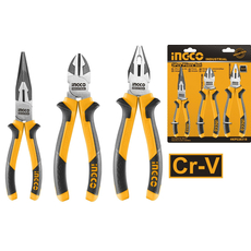 Набор шарнирно-губцевого инструмента (3шт) INGCO INDUSTRIAL HKPS28318