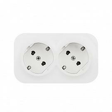 Блок розеточный Quteo 2 x 2К+З со шторками 16A - 250В~ IP20 белый 782237 Legrand