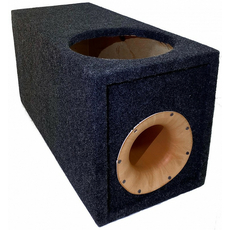 Короб под сабвуфер 15" (110 л, на трубе) Желток