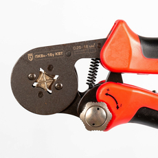 Пресс-клещи для обжима штыревых втулочных наконечников ПКВк-16у КВТ 74594