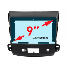Рамка для MITSUBISHI Outlander XL, CITROEN C-Crosser, PEUGEOT 4007, 9" Incar RMS-FC457