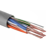 Кабель PROconnect LIGHT UTP 4PR 26AWG, CCA, CAT5, PVC серый, (305 м)