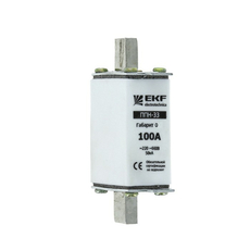 Предохранитель 80А габарит 0 ППН-33 160/80А (fus-33-0/160/80) EKF