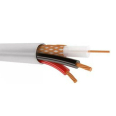 Кабель для видеонаблюдения PLEXUS КВК-В 2х0.5mm LV