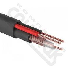 Кабель для видеонаблюдения PLEXUS КВК-П 2х0.5мм