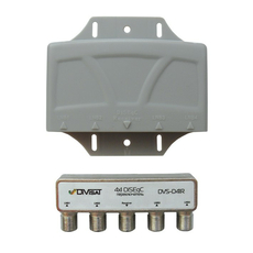 DVS-D41R: DiSEqC переключатель 4х1 в корпусе
